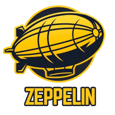 Zeppelin Crash game by BetSolutions for real money logo